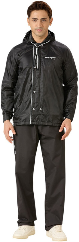 Water Fighter By Zeel Solid Men Rain Suit