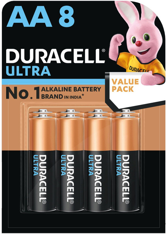 Duracell Ultra Alkaline Aa   Battery(Pack Of 8)