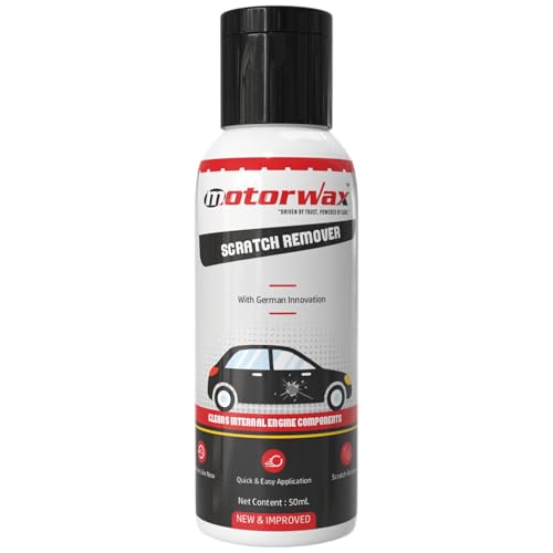 Motorwax Scratch Remover (50Ml) | Car & Bike Scratch Repair Cream | German Innovation | Restores Paint Shine | Quick & Easy Application | New & Improved (Pack Of- 1)