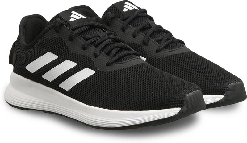 Adidas Fluo M Running Shoes For Men(Black , 10)