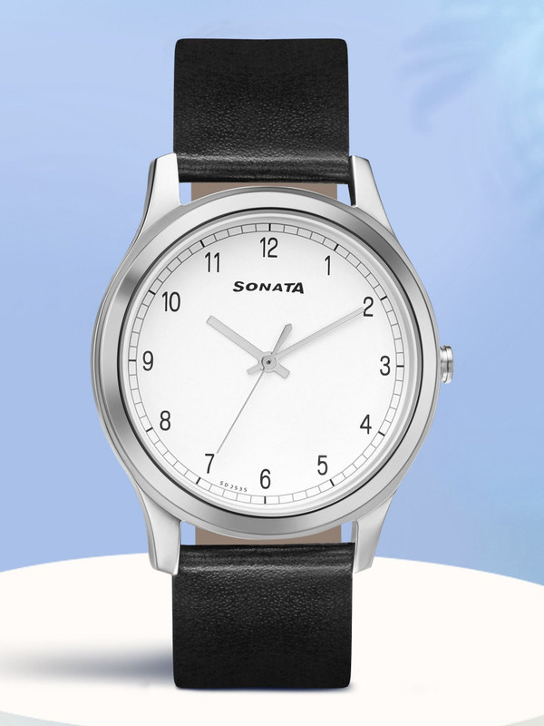 Sonata Np7135Sl04 Core Analog Watch – For Men