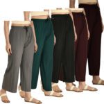 Abd Store Regular Fit Women Multicolor Trousers