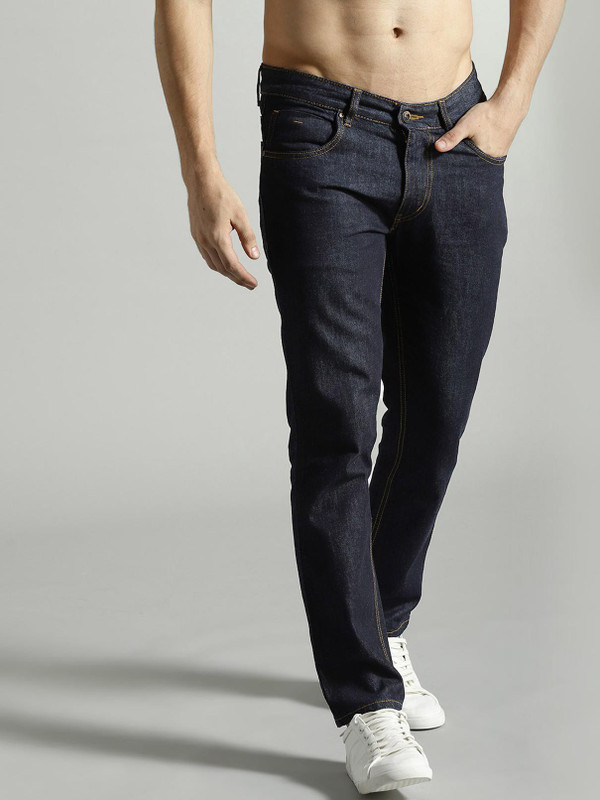 Roadster Slim Men Dark Blue Jeans