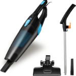 Kent Dash Vacuum Cleaner | 600W |Cyclone5 Technology And Hepa Filter| Bagless Design Hand-Held Vacuum Cleaner(Black, Blue)