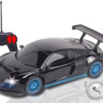 Frendo High Speed 1:24 Scale Rechargeable Remote Car For Kids(Black)
