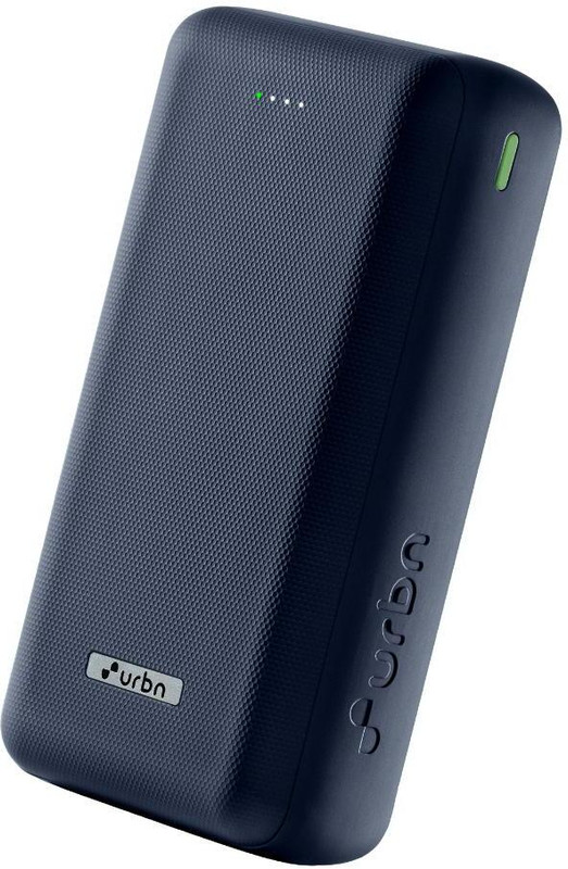Urbn 27000 Mah 22.5 W Pocket Size Power Bank(Blue, Lithium Polymer, Fast Charging For Mobile)
