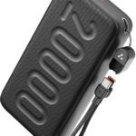 Ambrane 20000 Mah 22.5 W Power Bank(Black, Lithium Polymer, Power Delivery 3.0, Quick Charge 3.0 For Mobile, Smartwatch, Earbuds)