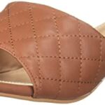 Van Heusen Womens Flatform Heeled Sandal, Brown, 6 Uk