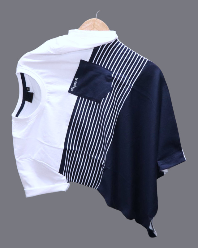 Magneto Printed Men Round Neck Multicolor T-Shirt