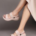 Myshtezia Women Clogs(Beige , 3)