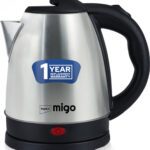 Impex 1.5L Stainless Fast Boiling, Cool Touch Handle Blaze Electric Kettle(1.5 L, Black And Steel Finish)