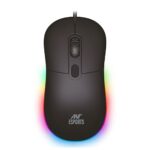 Ant Esports Gm40 Wired Optical Gaming Mouse With Rgb Led, Lightweight And Ergonomic Design, Dpi Upto 2400, Compatible With Windows And Mac