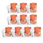 Geo 5 Watt Led Bulb | Excellent Cri | Zero Maintenance | High Durability | 85% Energy Saving | Surge Protection | Cool Day Light | Multiple Wattages | Eco-Friendly – Pack Of 10