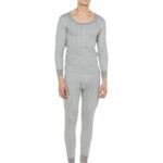 Fort Collins Men’S Thermal Suit, Ihmt901Fc, Grey Melange, Xxl