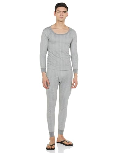 Fort Collins Men’S Thermal Suit, Ihmt901Fc, Grey Melange, Xxl