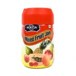 Morton Mixed Fruit Jam 1Kg (Pack Of 1) | Made With Real Fruit Ingredients | Delicious & Natural Spread For Bread, Toast, Roti & Paratha | Rich, Fruity Taste | 100% Vegetarian
