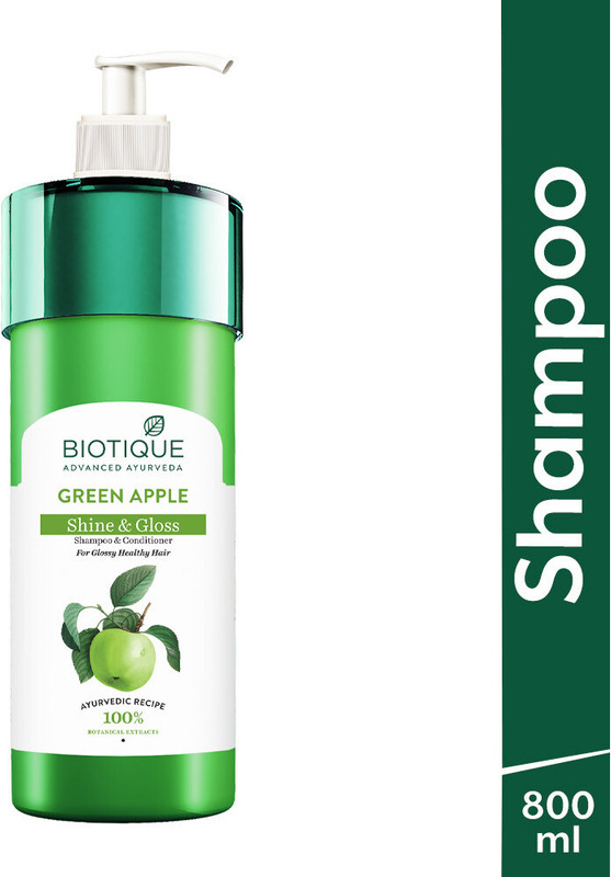 Biotique Bio Green Apple Shampoo And Conditioner Daily Care(800 Ml)