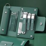 Kashthbhanjan 10 In 1 Nail Clipper Set Stainless Steel Nail Care Kit