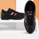 Campus Bp-726 Walking Shoes For Men(Black , 7)