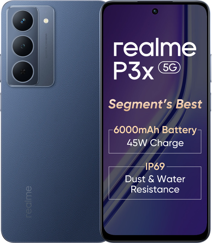 Realme P3X 5G (Midnight Blue, 128 Gb)(6 Gb Ram)