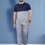 Vebnor Colorblock Men Track Suit