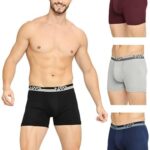 Vip Ultra Super Combed Cotton Trunks For Men | Ultra Soft Fresh Underwear Trunks – Assorted (Pack Of 4)