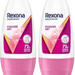 Rexona Powder Dry Underarm Roll On Deodorant Deodorant Roll-On – For Women(100 Ml, Pack Of 2)