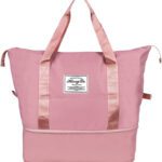 Lc Store Foldable Travel Duffel Carry Luggage Bag Lcb-040 Waterproof Multipurpose Bag(Pink, 40 L)