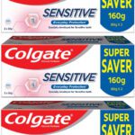 Colgate Sensitive Everyday Protection Tooth Paste For Sensitive Teeth, Combo Pack 160Gx3 Toothpaste(480 G, Pack Of 3)