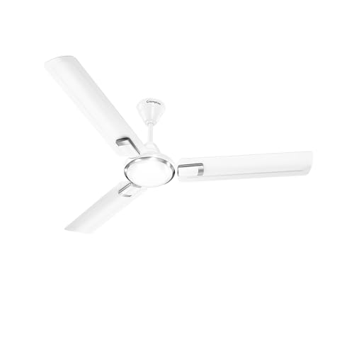 Crompton Highspeed Ameo 1200Mm (48 Inch) Ceiling Fan (Matte Cloud White) Star Rated Energy Efficient Fan