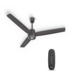 Havells Fab Bldc Uled Ceiling Fan 1200Mm, 5 Star, Led Speed Indicator, 380 Rpm, Up To 65% Savings,Reverse Rotation,4 Speed Modes,Low Wattage 30W,Low Noise,Air Flow:225 Cmm, 3 Year Warranty,Smoke Brown