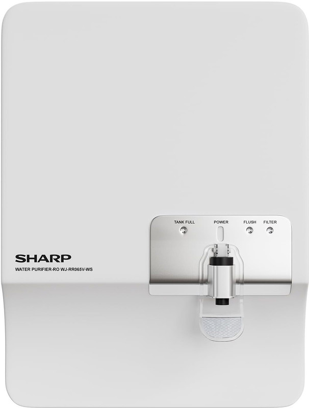 Sharp Wj-Rr065V-Ws 7 L Ro + Uv + Tds + Cerosilver Water Purifier(White Silver)
