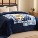 Homitecture Heavy Reversible Blanket For Winter (Weight-4.1Kg), Ultra Soft & Cozy Double Bed Blanket, Skin Friendly, Warm & Breathable Blanket For Home Use, Heavy Winter Quilt, (King Size 80*90Inch)