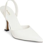 Aldo Zuella Women’S White Pumps Slip On For Women(White , 7)