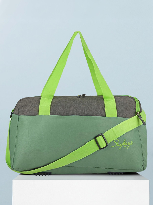 Skybags Active Nxt 1 Green Gym Duffel Bag