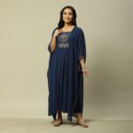 Rangriti Printed Polyester Women Kaftan