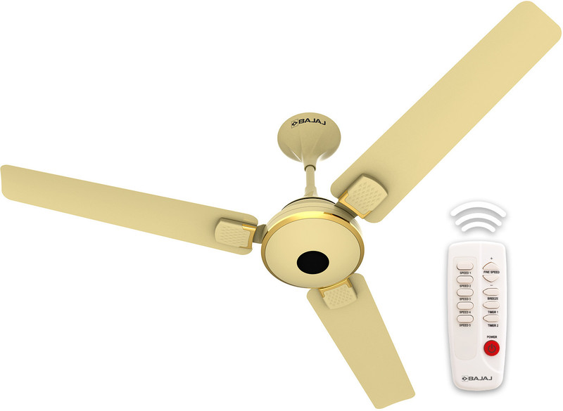 Bajaj Energon With 1 Year Warranty 1200 Mm Ceiling Fan(5 Star | Golden Ivory | Pack Of 1)