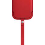 Apple Back Cover For Iphone 12 Mini (Leather | Red)