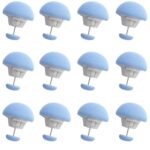 Duvet Clips & Cover Fasteners – Anti-Slip Mushroom Quilt Fixing Pins | Bed Sheet Holders For Blanket, Comforter & Bedding Accessories (Pack Of 10)