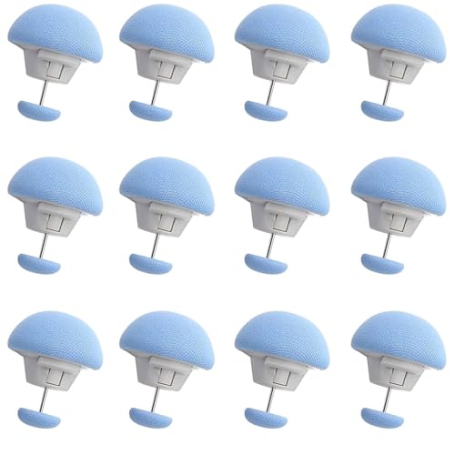 Duvet Clips & Cover Fasteners – Anti-Slip Mushroom Quilt Fixing Pins | Bed Sheet Holders For Blanket, Comforter & Bedding Accessories (Pack Of 10)