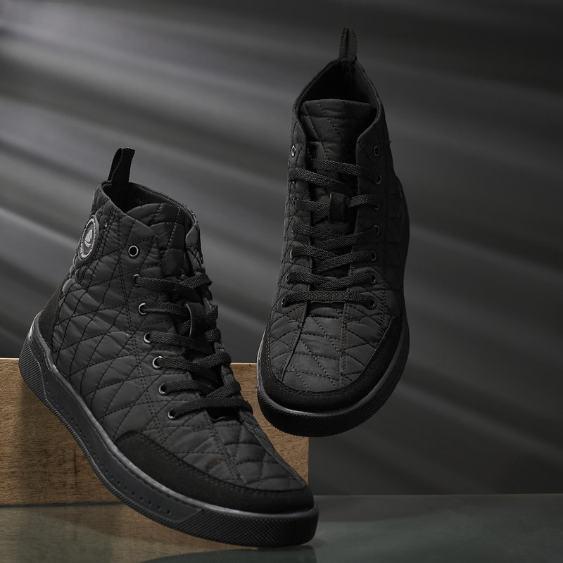 Duke Sneakers For Men(Black , 10)