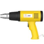 Asian Paints Trucare Heat Gun 1800 Watt Quick Hot Air Blower With Dual Temperature Setting & Nozzle Attachment For Indoor And Outdoor Shrink Wrapping Packing Drying Paint Coats (Pack Of 1, Yellow)