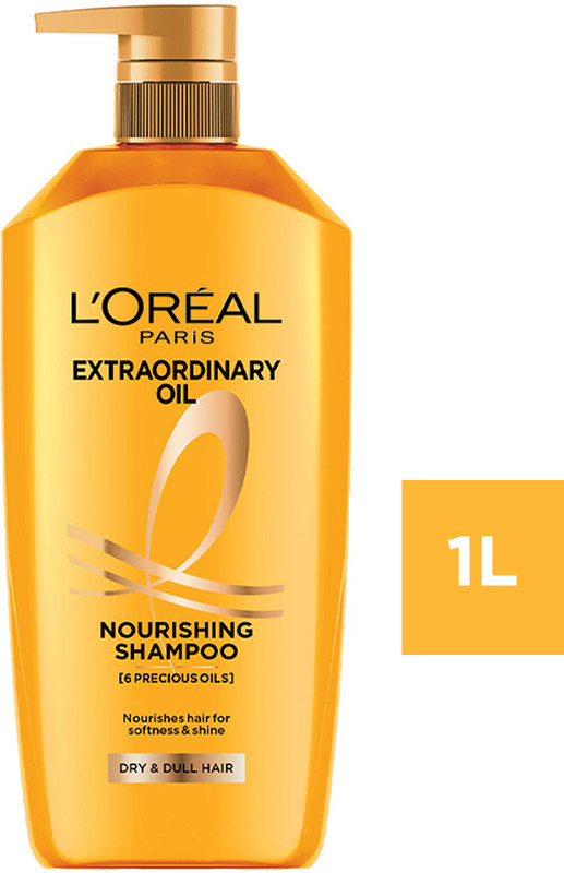 L’Oréal Paris Extraordinary Oil Nourishing Shampoo For Dry & Dull Hair(1 L)