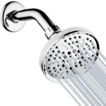 Alton Shr22055 Abs, 4-Inch Overhead Shower With 9-Inch Arm And Flange, Chrome