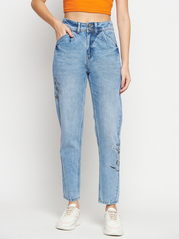 Madame Slim Women Blue Jeans