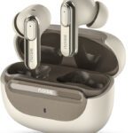 Noise Buds Uno, 40Hrs Playtime, Quad Mic With Enc, Premium Leather Accent, Dual Pair Bluetooth(Ivory Grain, True Wireless)