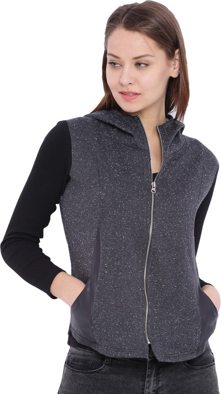 Campus Sutra Full Sleeve Solid Women Jacket