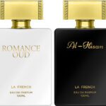 La French Romance Oud And Al Hisan Perfumes, With Long Lasting Fragrance, 100Ml Each, For Men And Women, Combo Of 2(2 Items In The Set)