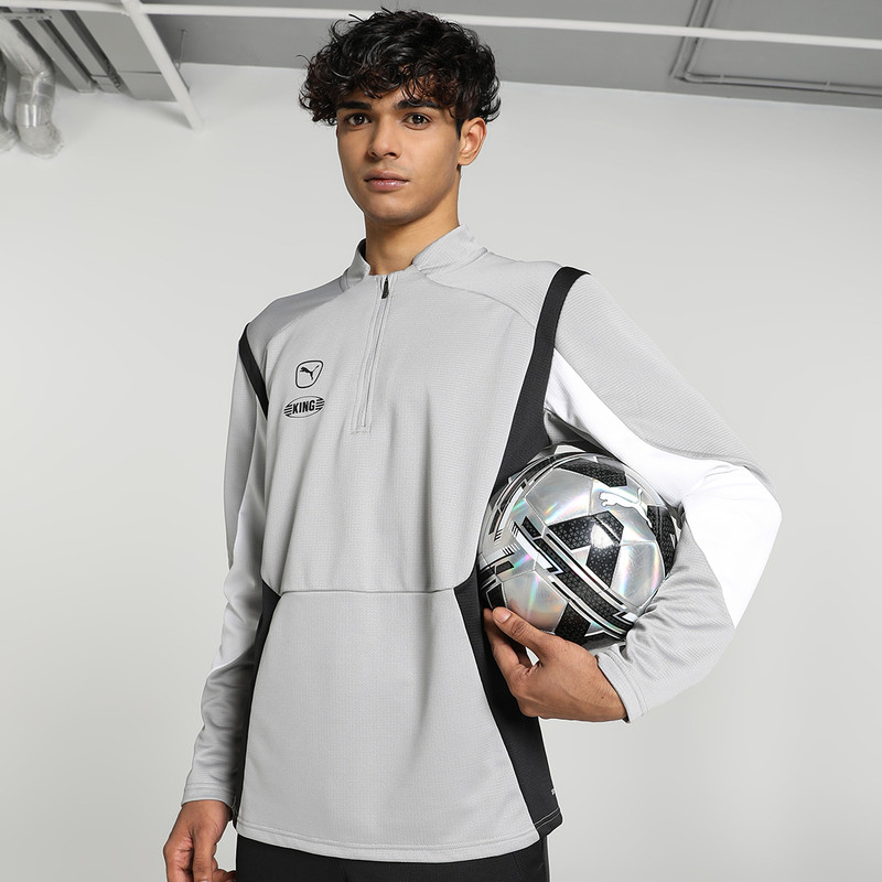 Puma Full Sleeve Color Block Men Sweatshirt