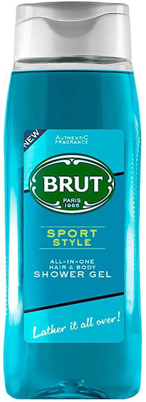 Brut Sport Style All-In-One Body Wash For Men | Invigorating Fragrance 500Ml(500 Ml)